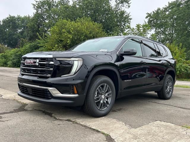 2026 GMC Acadia Elevation in Ebony Twilight Metallic — front three-quarter view
