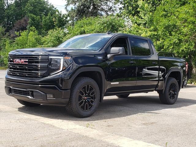 2026 GMC Sierra 1500 Elevation in Onyx Black — front three-quarter view