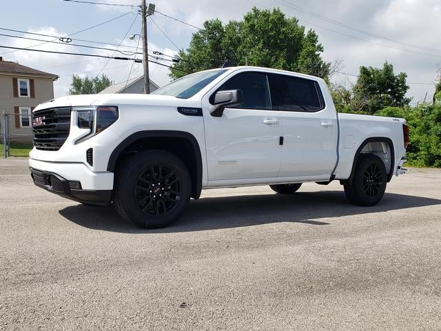 2026 GMC Sierra 1500 Elevation in Summit White — front three-quarter view