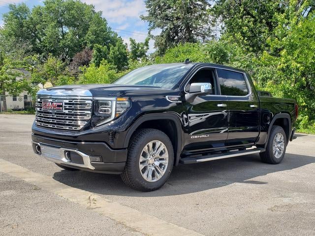 2026 GMC Sierra 1500 Denali in Onyx Black — front three-quarter view