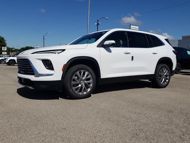 2026 Buick Enclave Preferred in Summit White — front three-quarter view