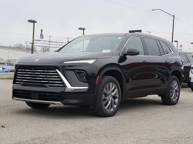2026 Buick Enclave Preferred in Ebony Twilight Metallic — front three-quarter view