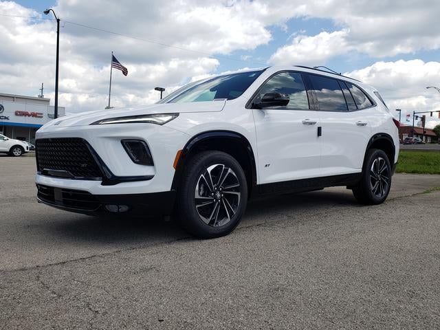 2026 Buick Enclave Sport Touring in Summit White — front three-quarter view