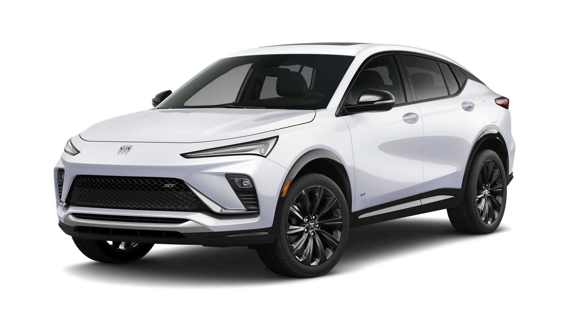 2026 Buick Envista Sport Touring in Summit White — front three-quarter view