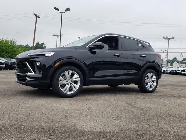 2026 Buick Encore GX Preferred in Ebony Twilight Metallic — front three-quarter view