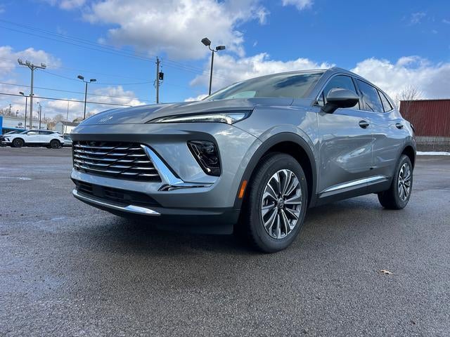 2026 Buick Envision Preferred in Moonstone Gray Metallic — front three-quarter view